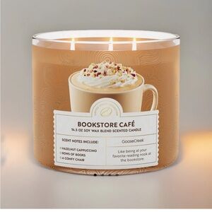 Goose Creek 3-Wick Candle- Bookstore Cafe (14.5 oz)